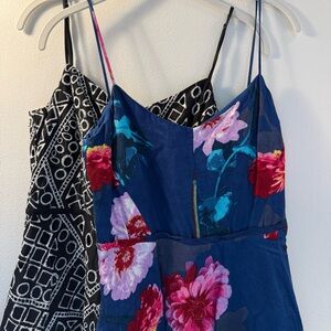 Floral and Geometric Print Dresses